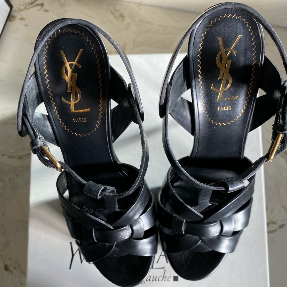 YSL Tribute Platform Sandal